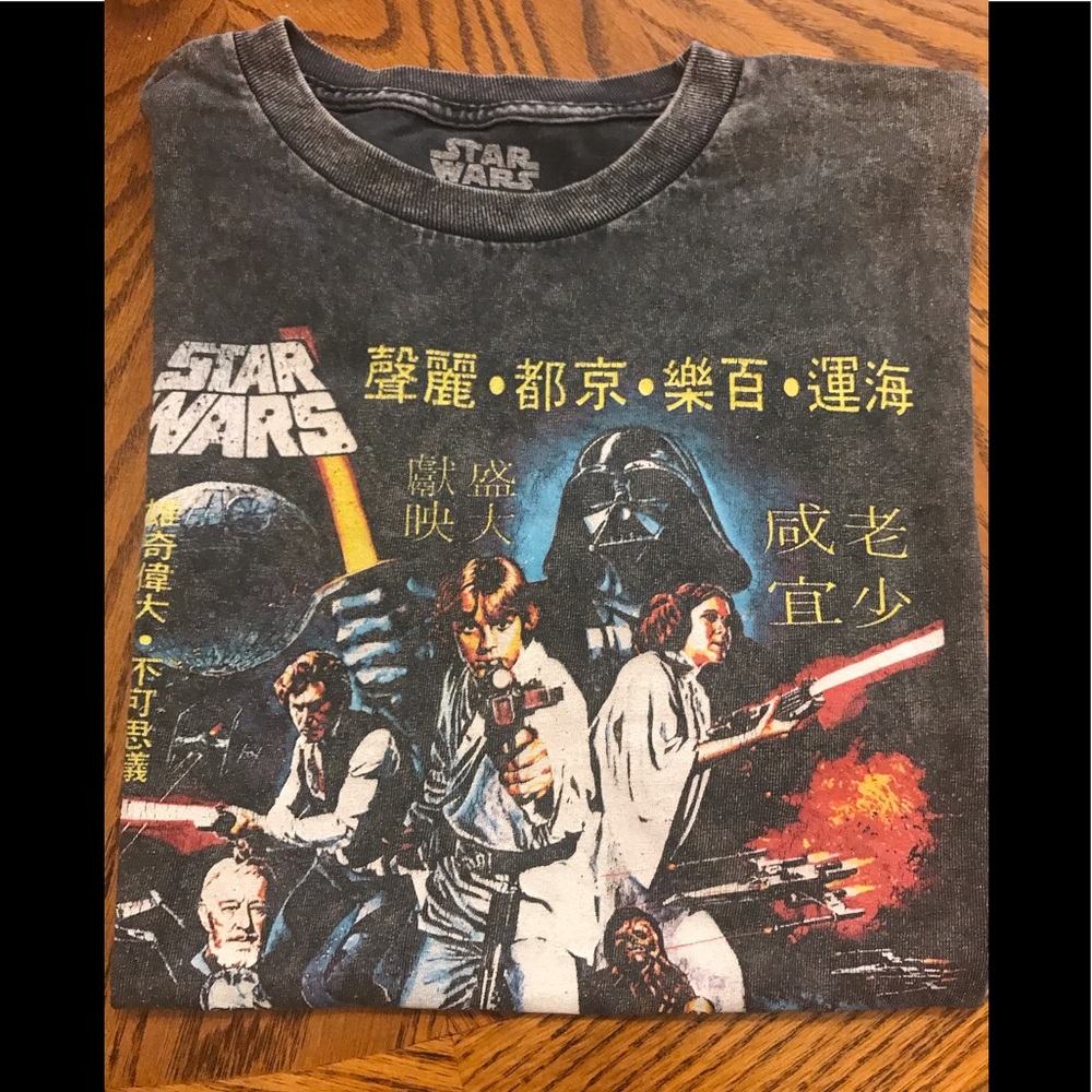 Brandy Melville Japan Star Wars SS Tee Sz M